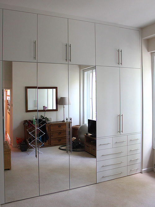Fitted wardrobes and bookcases in London, shelving and 