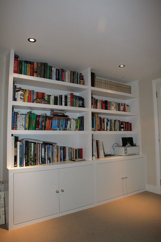 Bookcase Plan – Built-In Bookcases – Woodworking Plans for
