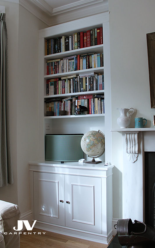 Alcove Cabinets, Fitted Wardrobes and Bookshelves | JV 