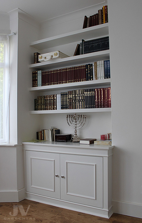 Fitted furniture London - Fitted Wardrobes and bookshelves 