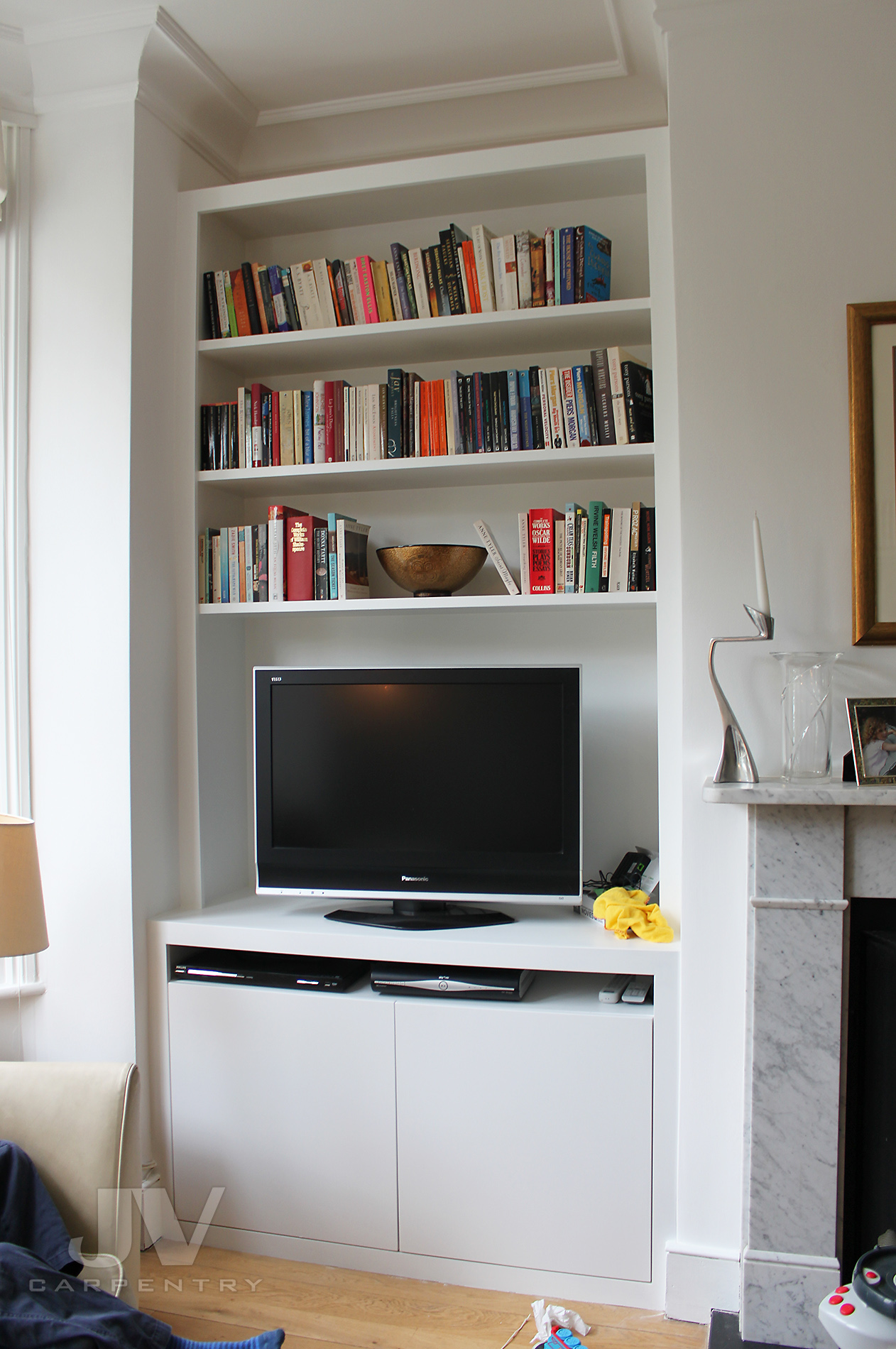 37 Alcove Shelving Ideas for your Living room JV Carpentry