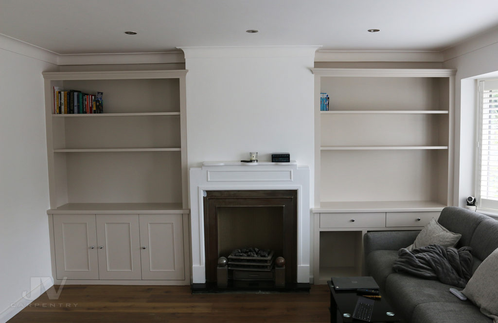 37 Alcove Shelving Ideas for your Living room JV Carpentry