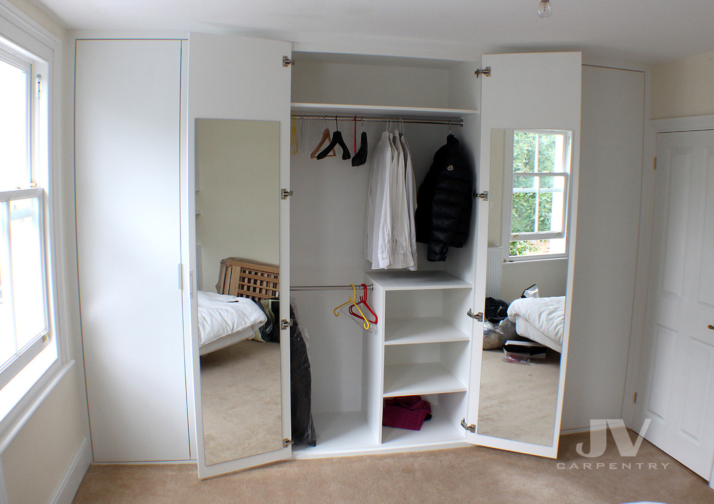 Simple shop fitted wardrobes