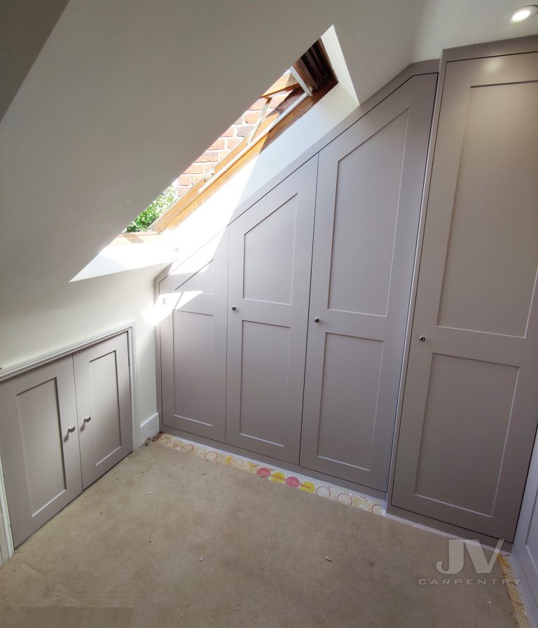 15 Fitted Wardrobes Ideas for Loft Conversion JV Carpentry