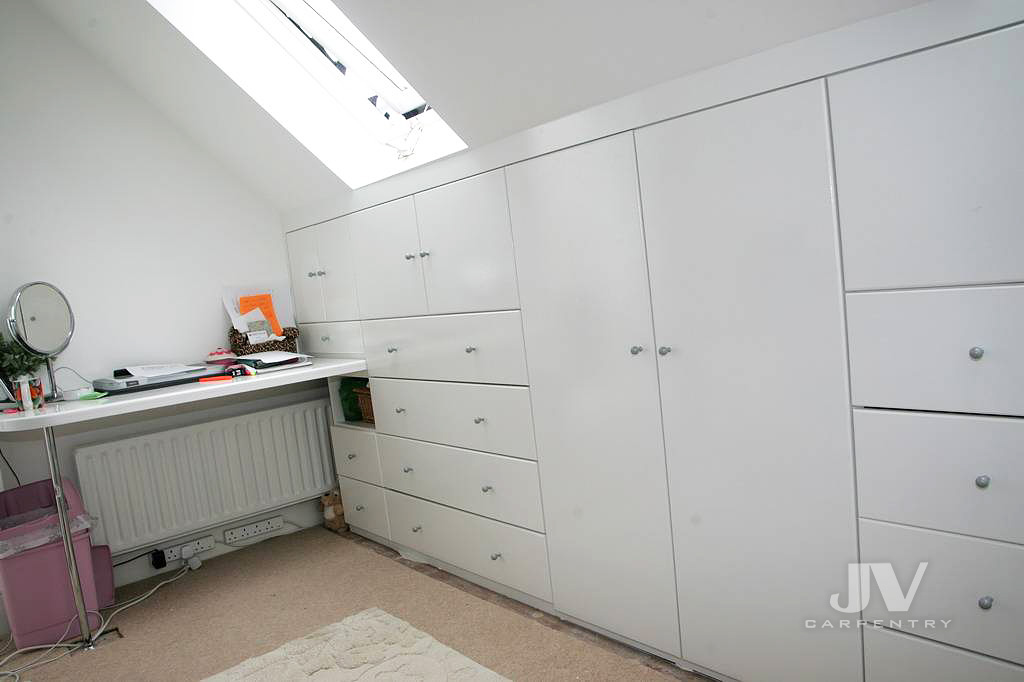 Built in wardrobes in eaves discount