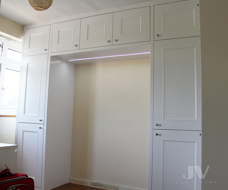 12 Fitted Wardrobes Over bed Ideas for your bedroom JV Carpentry