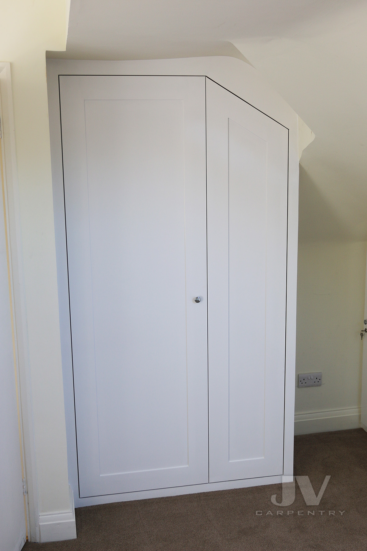 small attic wardrobe
