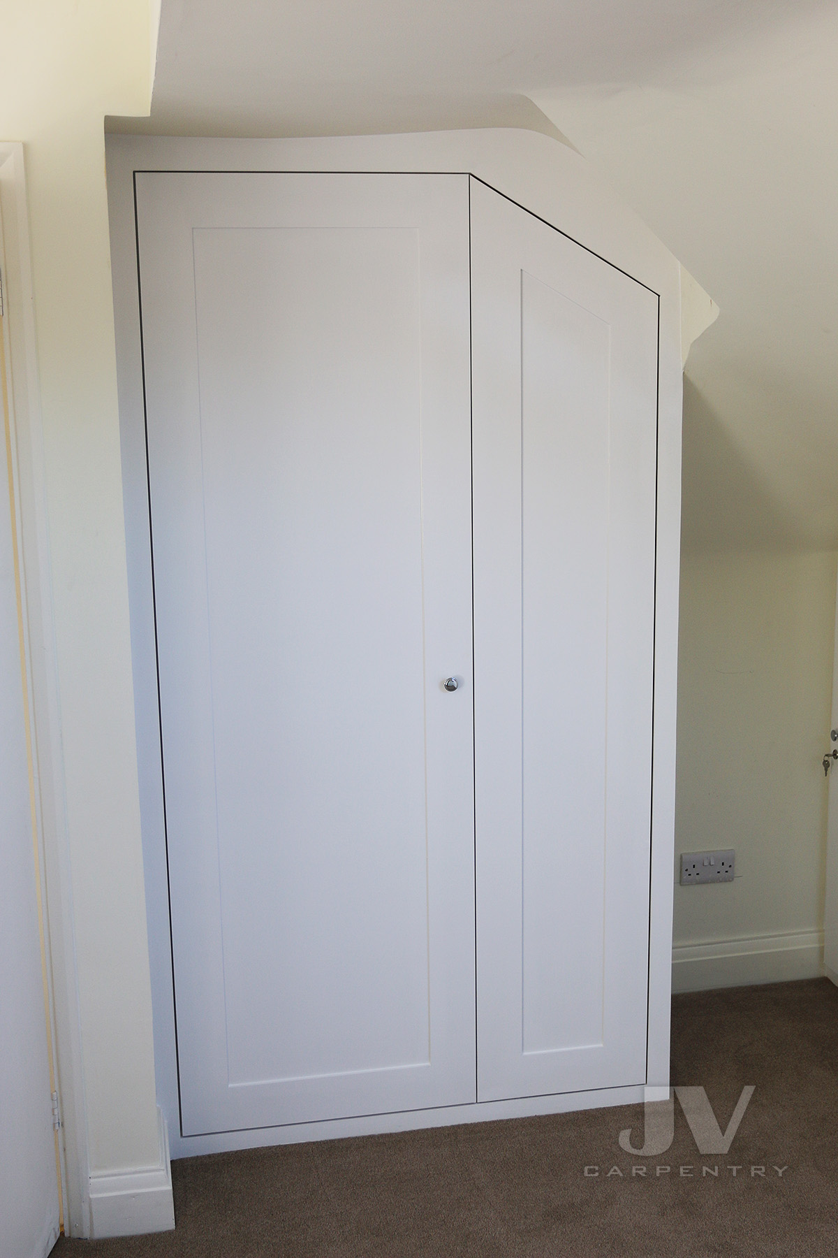 small attic wardrobe