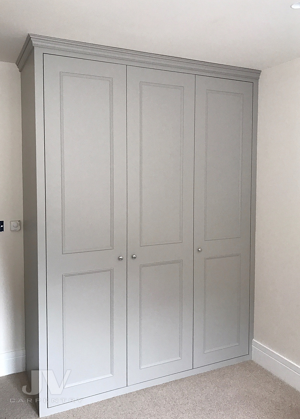Grey clearance assembled wardrobes