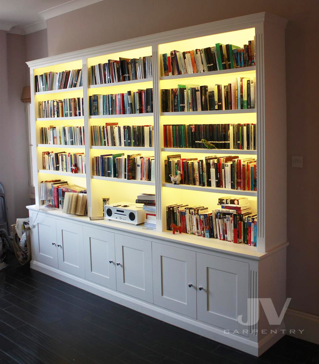 custom bookcases london-1