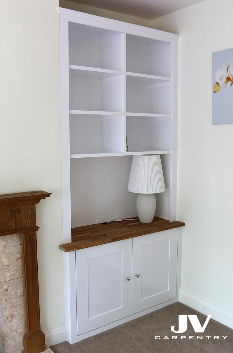 Fitted Alcove Cupboards, Bookshelves and Bookcases JV ...