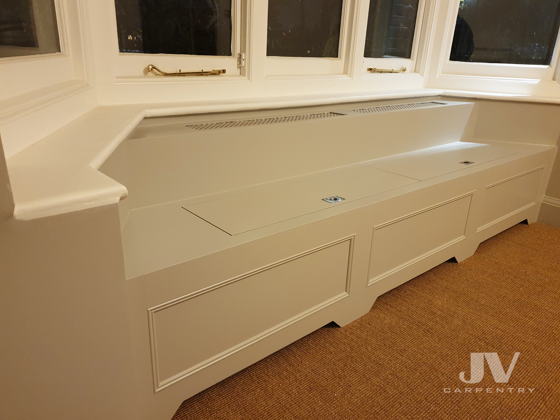 Dressing table in bay cheap window