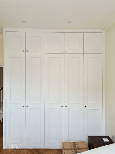 Large fitted wardrobe