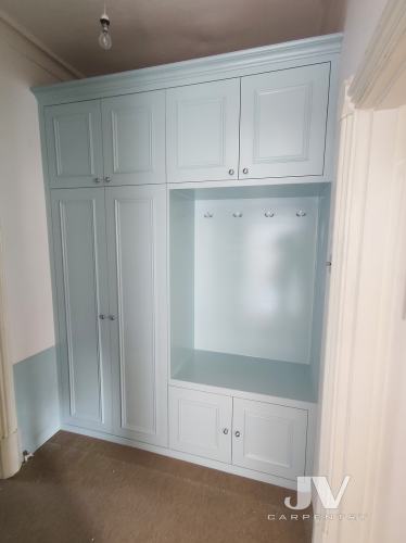 Hallway fitted wardrobe