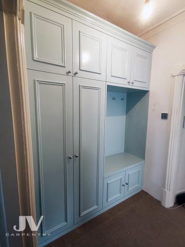 Hallway fitted wardrobe