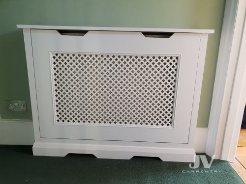 Fitted radiator coves bedroom  SW17