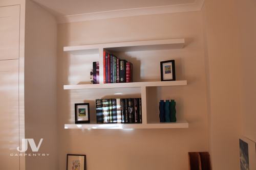 floating shelves