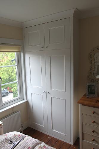 Wardrobe with Shaker beaded doors