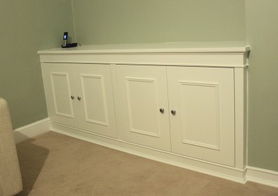 double alcove cupboard