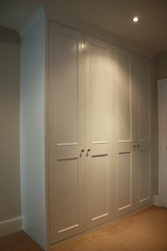 Four shaker with beading doors wardrobe