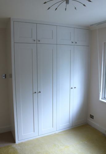 4 shaker doors wardrobe