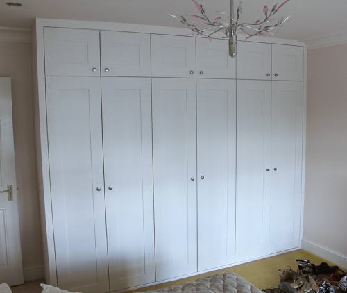 6 shaker doors wardrobe