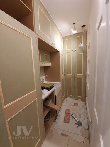 Utility cupboards with sink