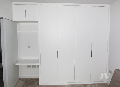 wardrobe with dressing table