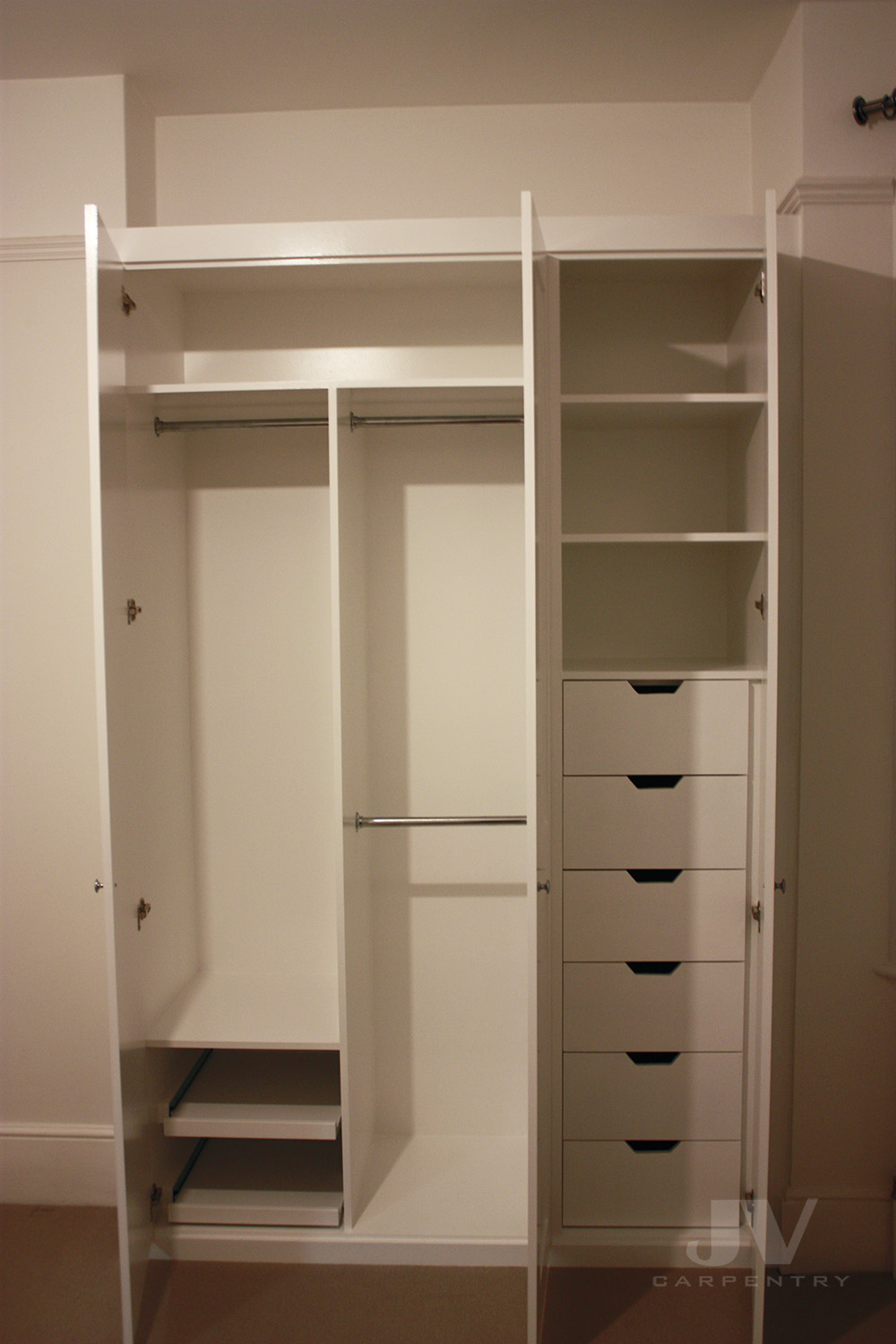 64 Best Built-in wardrobe interior layout ideas | JV Carpentry